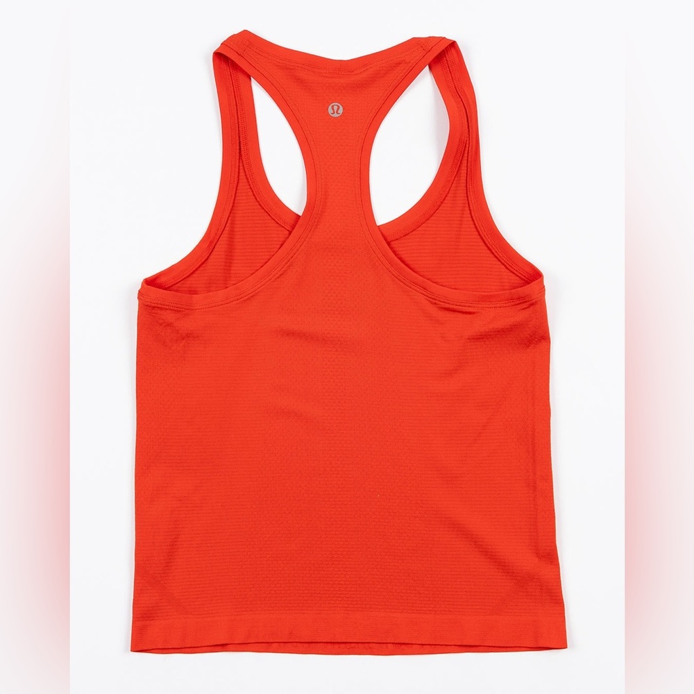 Lululemon Athletica Orange Tank Top
